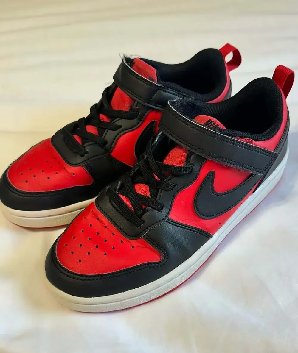 Nike red black